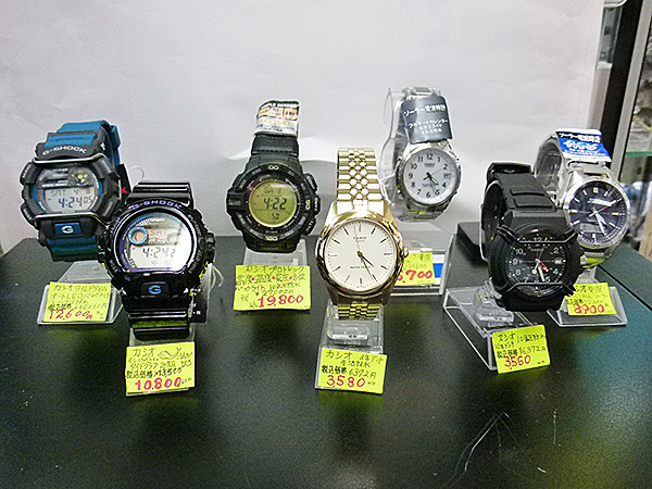 カシオＧショック腕時計の特売セール